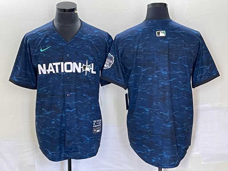 Men's Los Angeles Dodgers Blank Royal 2023 All star Cool Base Stitched Jersey